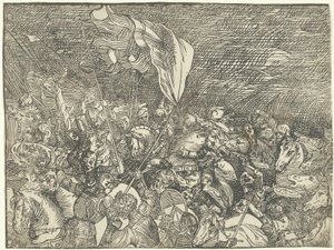 Faraos hærs nedsænkning i Det Røde Hav af Titian