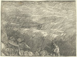 Faraos hærs nedsænkning i Det Røde Hav af Titian