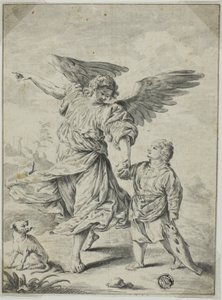 Tobias og englen af Titian