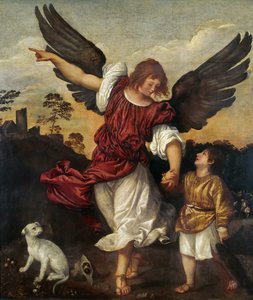 Tobias og englen, ca 1521-1525.