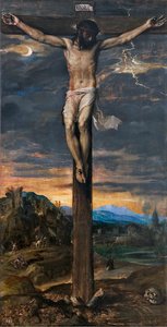 Kristus på korset, ca. 1565. af Tiziano Vecelli