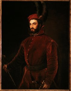 Portræt af Ippolito de Medici af Tiziano Vecelli