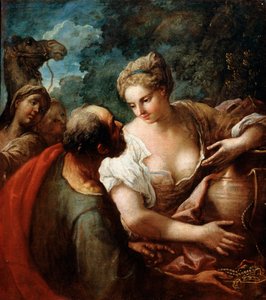 Rebekka ved Brønden, 1500-tallet af Tiziano Vecelli