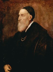 Selvportræt, c1567 af Tiziano Vecelli