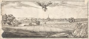 Sydlig udsigt over Wien, Østrig af Tobias Sadler