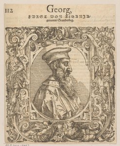 Portræt af Skanderbeg af Tobias Stimmer