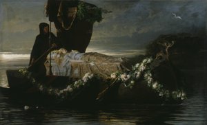 Elaine, 1874. af Toby E Rosenthal
