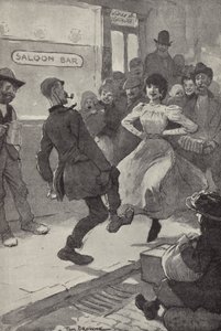 Hun danser med en vis rå yndefuldhed af Tom Browne