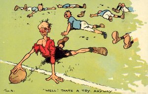 Nå! Det var et forsøg. Nå, men... (chromolitho) af Tom Browne