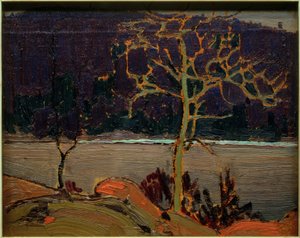 Purple Hill af Tom Thomson