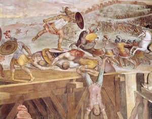 Horatius Cocles på Sublician Bridge (vægmaleri)
