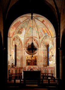 Jomfruens liv - Fresco af Tommaso Masolino da Panicale