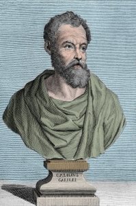Portræt af Galileo Galilei dit Galilee, italiensk astronom (1564-1642) gravering af Tommaso Piroli (1752-1824) privat samling