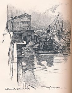 Dock overfor Waterloo Pier, c1902