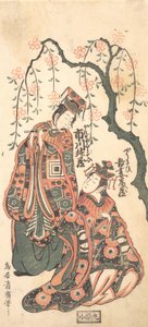 Scene fra Play Keisei Kaneni Sakura, 1756.