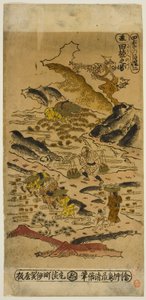 Sommer: Plantning af ris (Natsu: taue no zu), nr. 2 fra serien "The Four Seasons of Farmers (Shiki no hyakusho)" af Torii Kiyomasu II