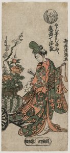 Itsuki Kameya af Torii Kiyomitsu
