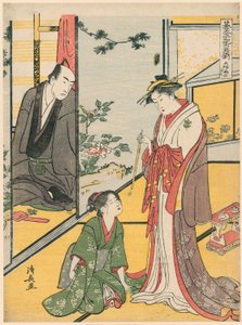 Sene at Te Daifukuya (Daifukuya no Dan), fra Te-serien ``Gotaiheiki Shiraishi Monogatari