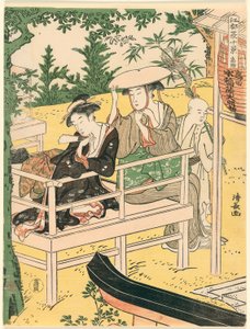 Takata, fra serien "Ti sommerscener i Edo (Edo natsu jikkei)" af Torii Kiyonaga
