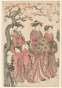 te te te san s senzan, yano, plan d og base f af Torii Kiyonaga