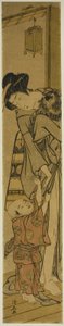 Pekingeseren af Torii Kiyonaga