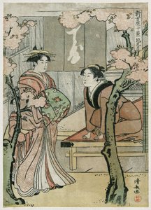 Yoshiwara af Torii Kiyonaga