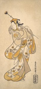 Ichikawa Monnosuke Som en abe mawashi eller en abe bog mand, hva? 1720-25. af Torii Kiyonobu I