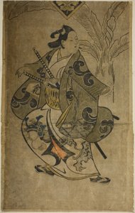 Tea Ac og r Shinomiya Heihachi af Torii Kiyonobu I