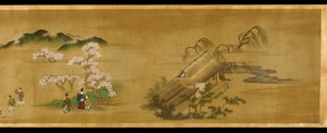 Landskaber af de fire årstider af Tosa Mitsuoki