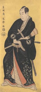 Sawamura Sojuro III som Nagoya-måned, 1794-95., 1794-9 af Toshusai Sharaku
