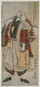 Skuespilleren Matsumoto Koshiro IV som bådmanden Minagawa Shin