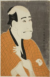 Skuespilleren Arashi Ryuzo II som Ishibe no Kinkichi, pengeudlåneren