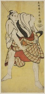 Ichikawa Tomimon Som Inokumamon Bay af Toshusai Sharaku