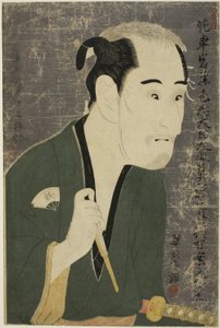 Onoe Matsusuke Doctor Som Matsushita Miki no Kokoro af Toshusai Sharaku