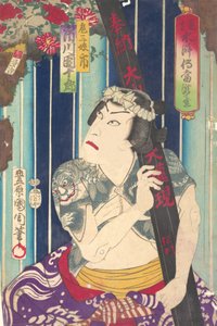 Imagina ry Portai t, Shuifu ← Uan of S Tage: Torryudai Mitate Suikoden Torodai - ac and r, ichi. . . , 1875. af Toyohara Kunichika