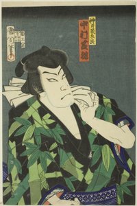 Te Ac and r Nakamura Shikan I V As Human Power Andet Bedste tidspunkt at se af Toyohara Kunichika