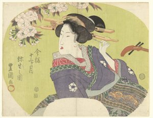 Courtesane og shamisen The Modern Twelve Months (serietitel) Imayo junikagetsu (serietitel på objekt)