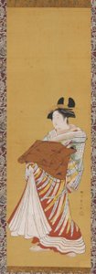 Yudokoro Oto i stk af Toyonobu Utagawa