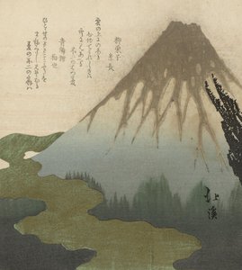 Mount Fuji, 1890-1900 (træbloktryk)