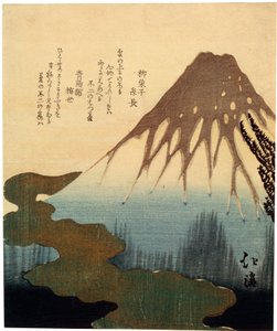 Mount Fuji. 19. århundrede. af Toyota Hokkei