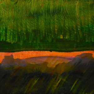 Dreamscape 2 , 2017 (olie på lærred)