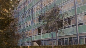 Et sted at bo L6, 2013 (olie på krydsfiner)