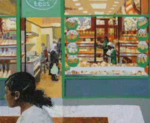 Bakery, 2008 (olie på plade)