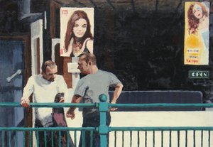 Conversation, 2006 (olie på plade)