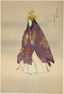 Ema, fra serien "One Hundred No Dramas (Nogaku hyakuban)" af Tsukioka Kogyo