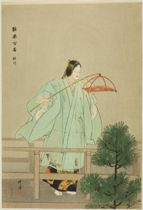 Sakuragawa, fra serien "One Hundred No Dramas (Nogaku hyakuban)" af Tsukioka Kogyo
