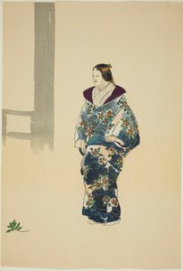 Tomonaga, fra serien "One Hundred No Dramas (Nogaku hyakuban)" af Tsukioka Kogyo