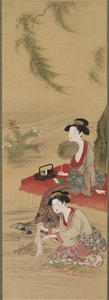 Under pilen efter 1778. af Tsukioka Sessai