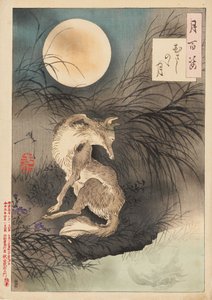 Musashi Plain Moon af Tsukioka Yoshitoshi