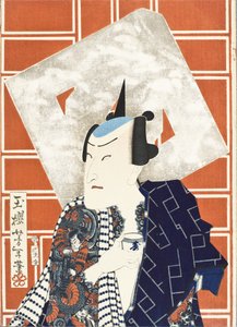 Skuespilleren Ichimura Kakitsu IV for et brandkorps af Tsukioka Yoshitoshi